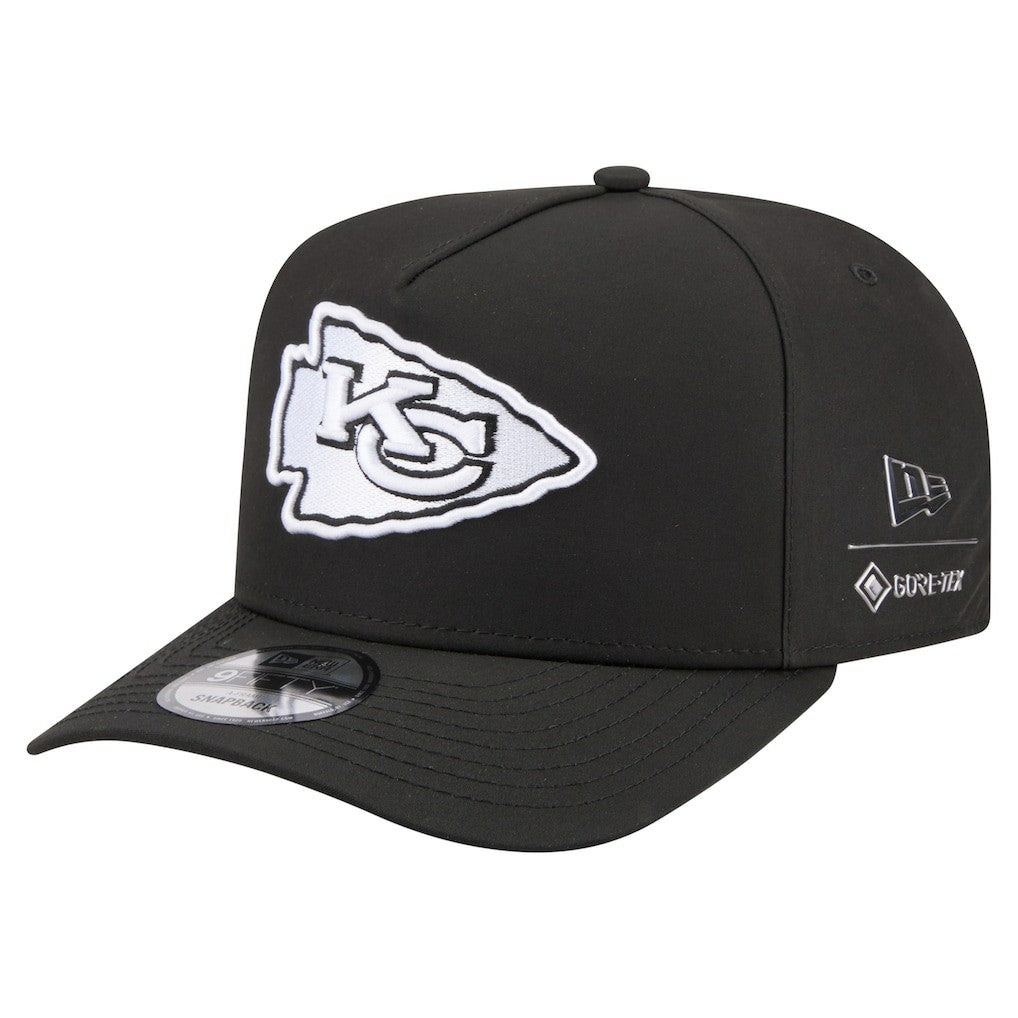 Kansas City Chiefs New Era Gore-Tex A-Frame 9FIFTY Adjustable Hat - Black online