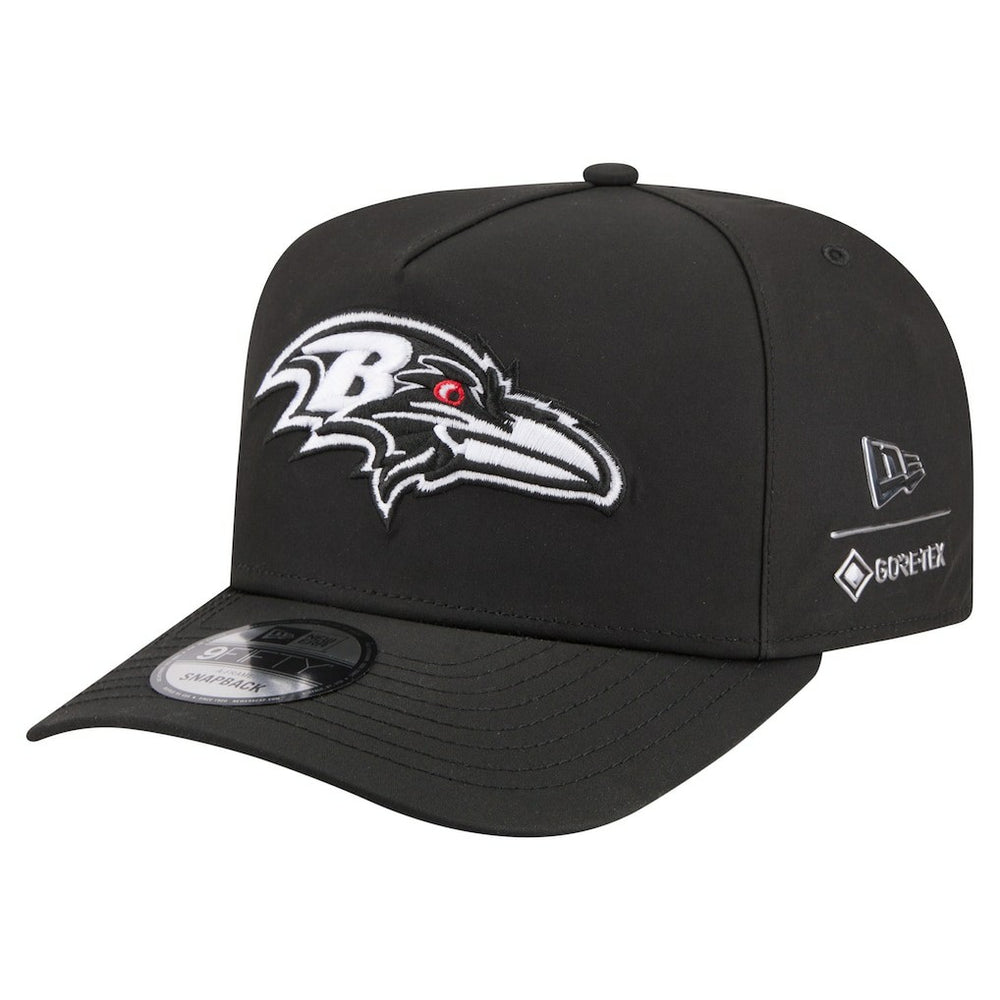 Baltimore Ravens New Era Gore-Tex A-Frame 9FIFTY Adjustable Hat - Black sale