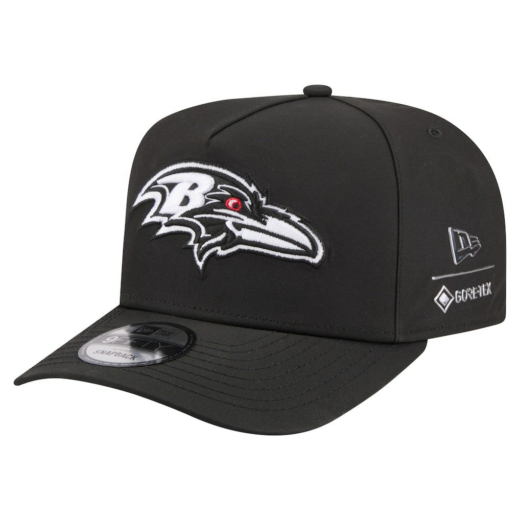Baltimore Ravens New Era Gore-Tex A-Frame 9FIFTY Adjustable Hat - Black sale