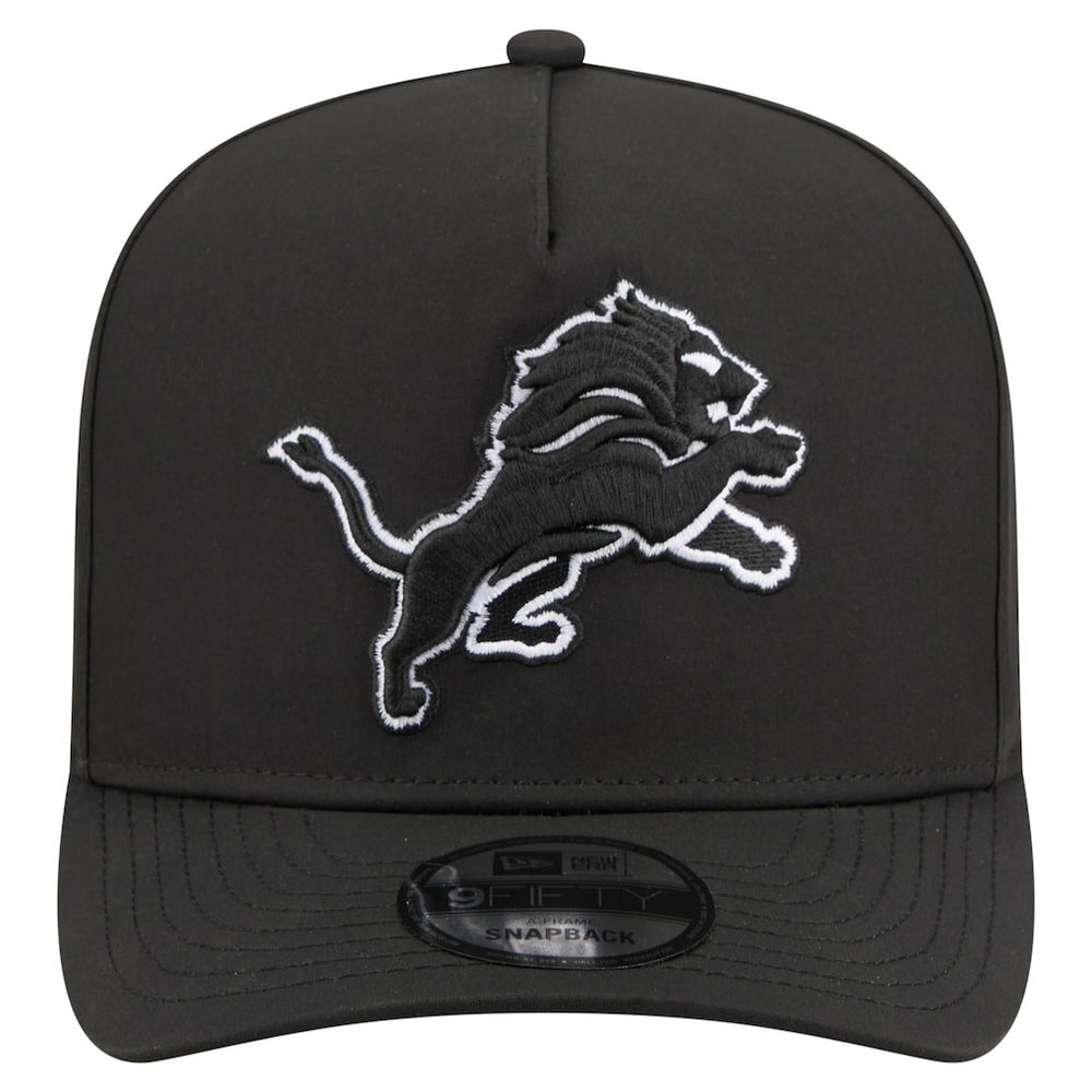 Detroit Lions New Era Gore-Tex A-Frame 9FIFTY Adjustable Hat - Black sale