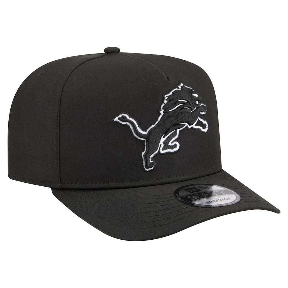 Detroit Lions New Era Gore-Tex A-Frame 9FIFTY Adjustable Hat - Black sale