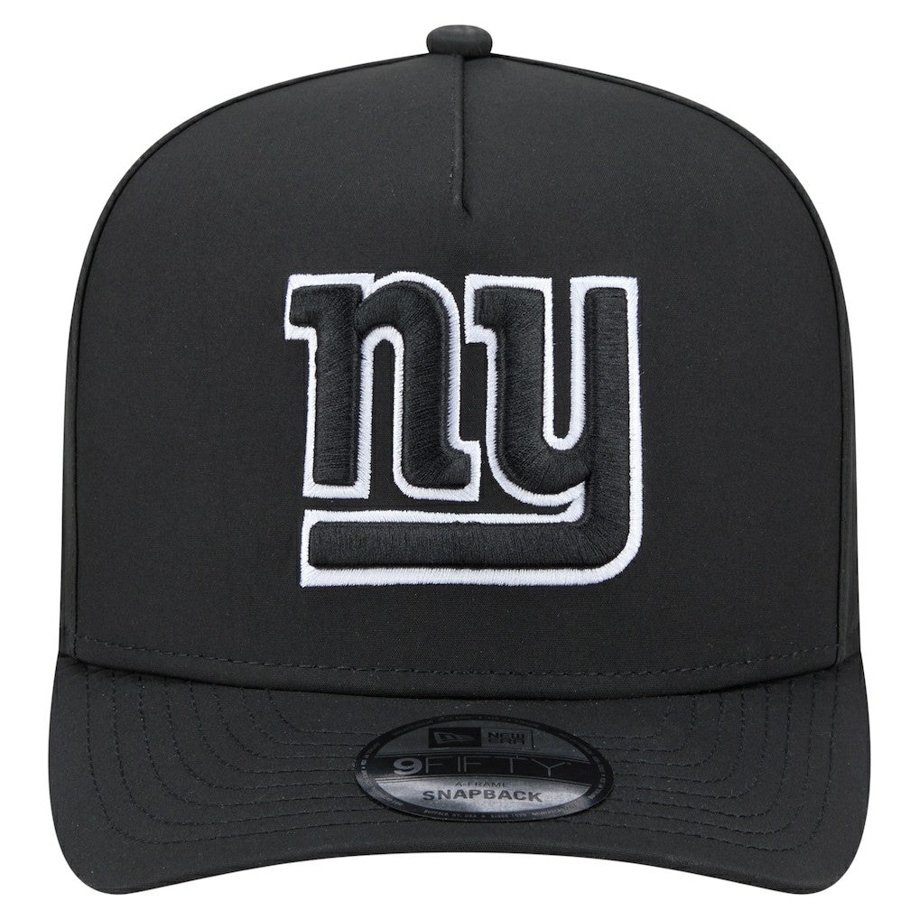 New York Giants New Era Gore-Tex A-Frame 9FIFTY Adjustable Hat - Black cheap