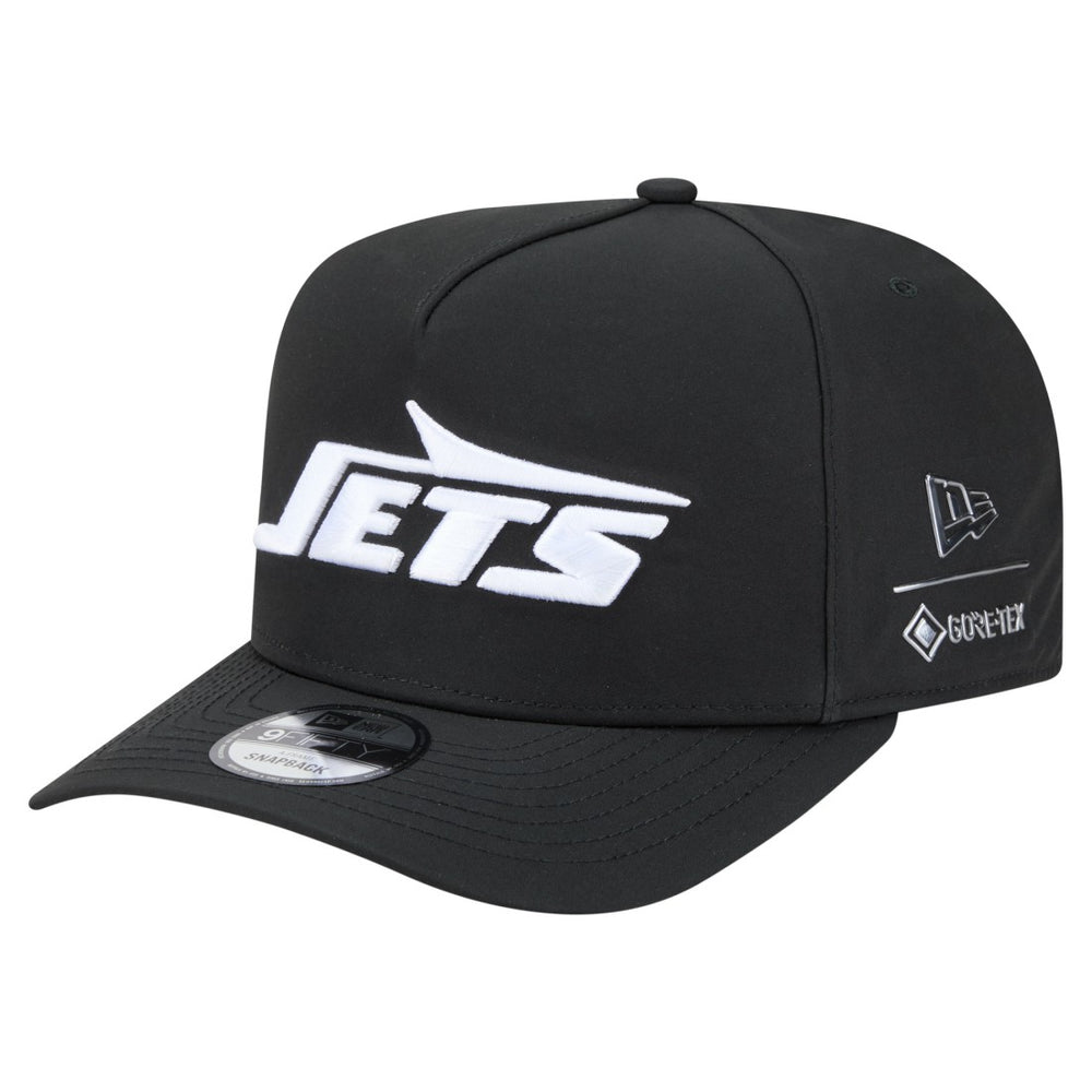 New York Jets New Era Gore-Tex A-Frame 9FIFTY Adjustable Hat - Black cheap