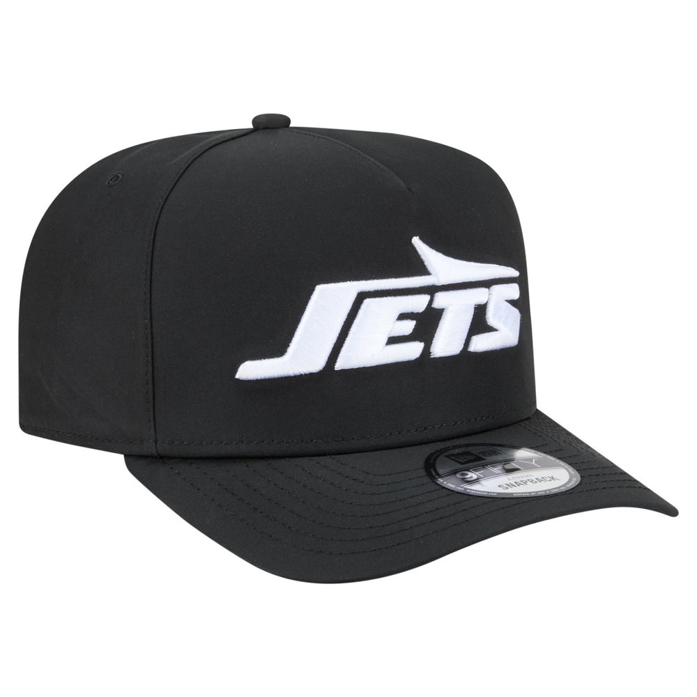 New York Jets New Era Gore-Tex A-Frame 9FIFTY Adjustable Hat - Black cheap