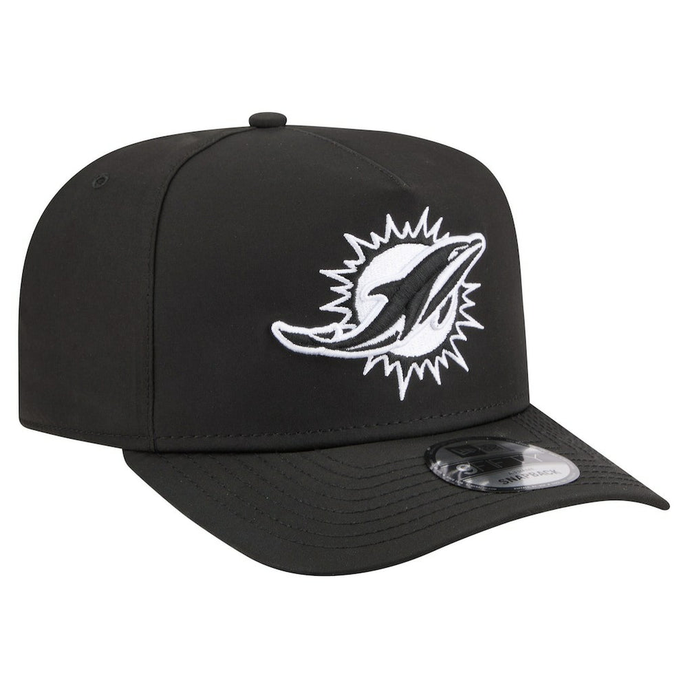 Miami Dolphins New Era Gore-Tex A-Frame 9FIFTY Adjustable Hat - Black cheap