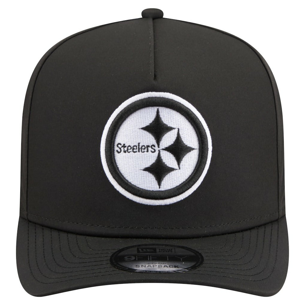 Pittsburgh Steelers New Era Gore-Tex A-Frame 9FIFTY Adjustable Hat - Black for sale