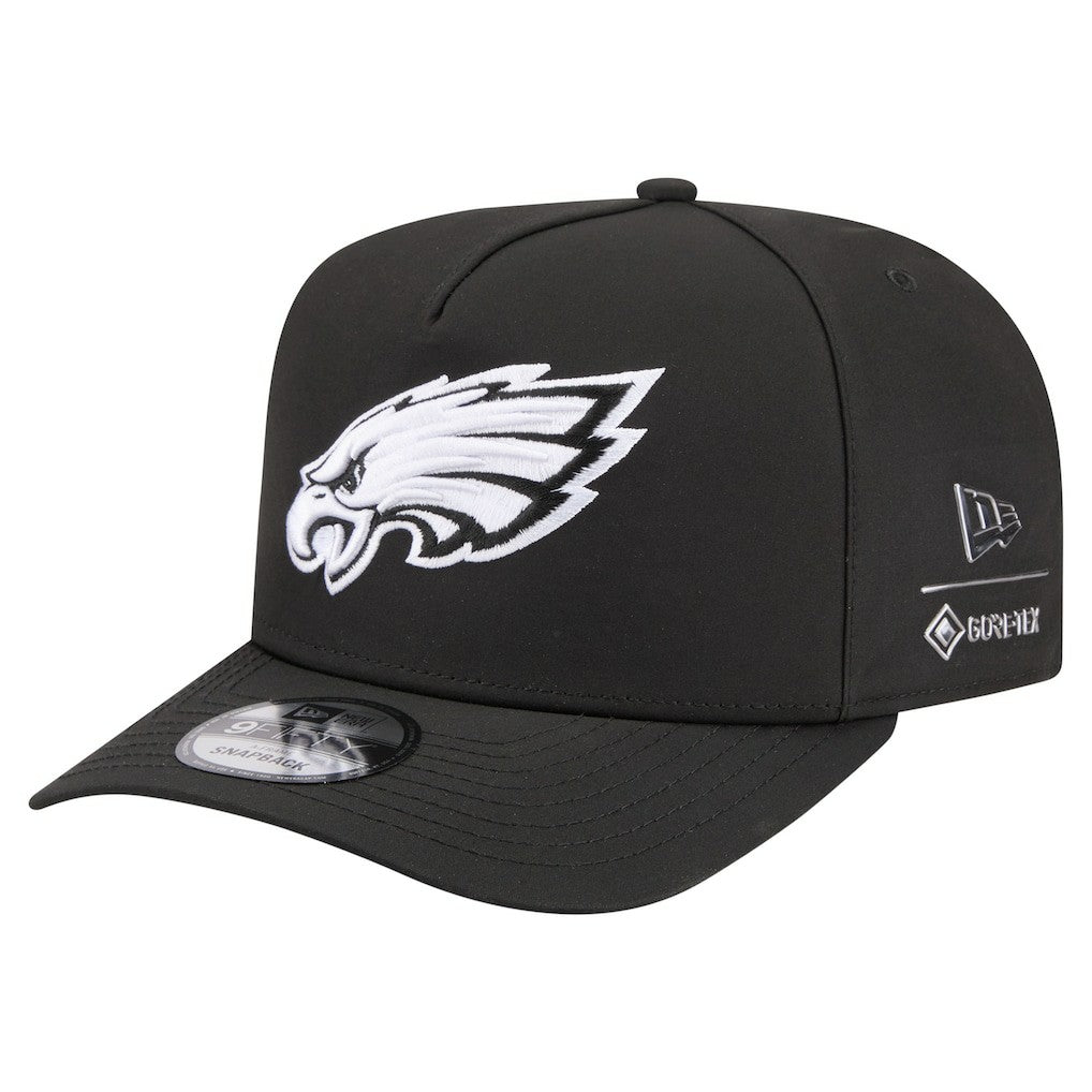 Philadelphia Eagles New Era Gore-Tex A-Frame 9FIFTY Adjustable Hat - Black outlet