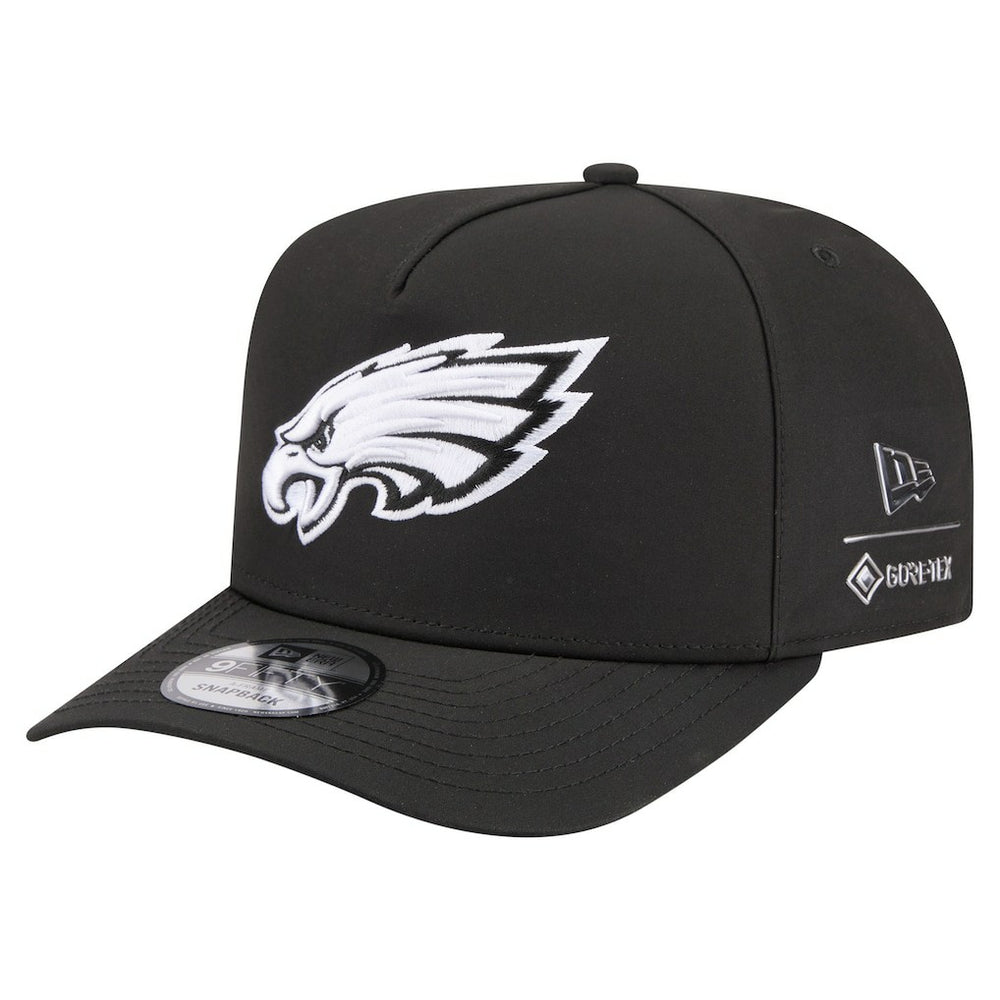 Philadelphia Eagles New Era Gore-Tex A-Frame 9FIFTY Adjustable Hat - Black outlet