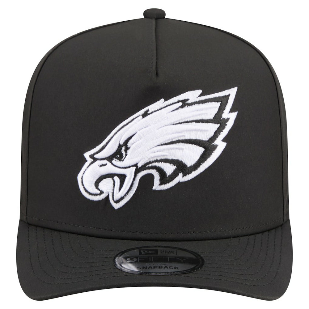 Philadelphia Eagles New Era Gore-Tex A-Frame 9FIFTY Adjustable Hat - Black outlet