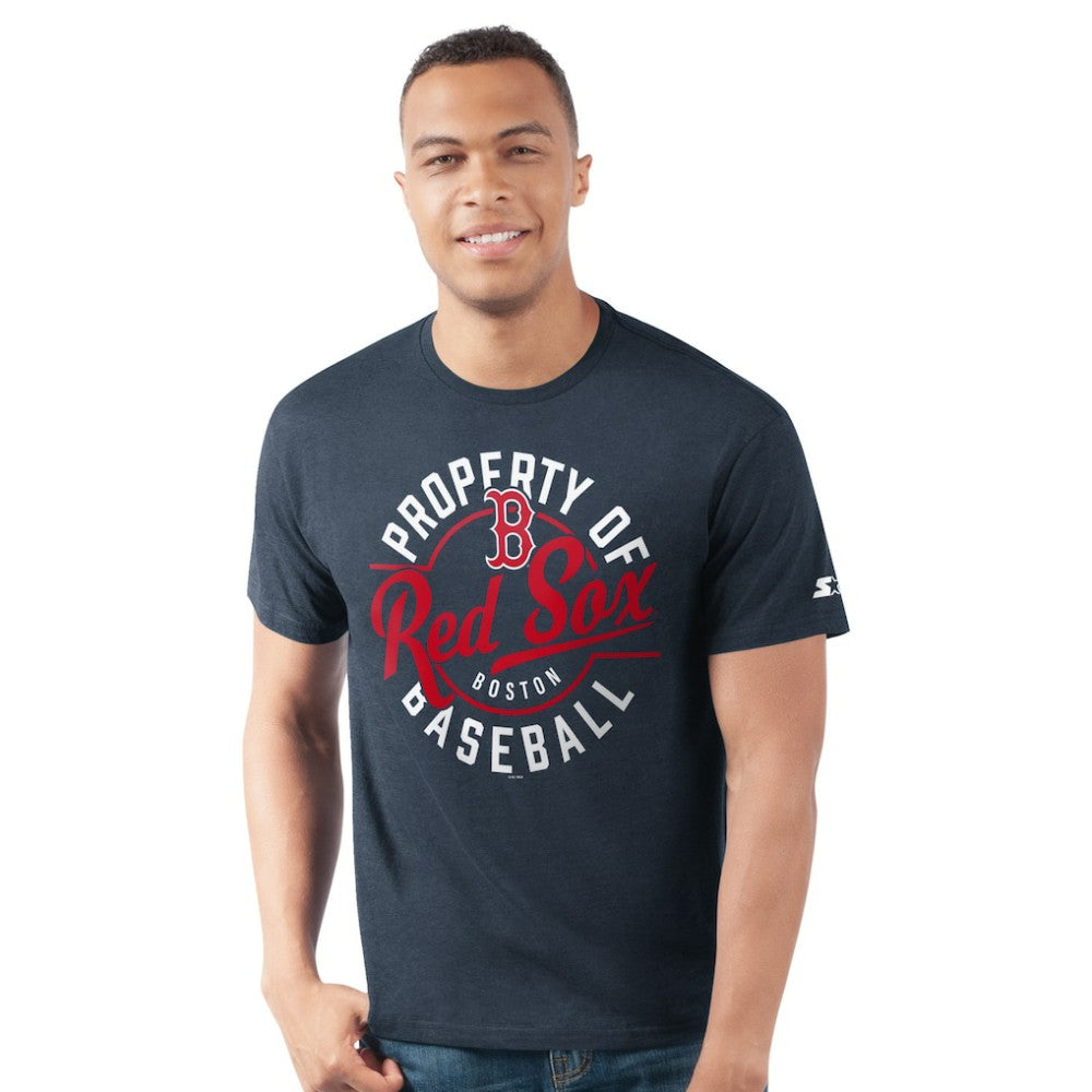 Boston Red Sox Starter Prime Time Property Of T-Shirt - Navy