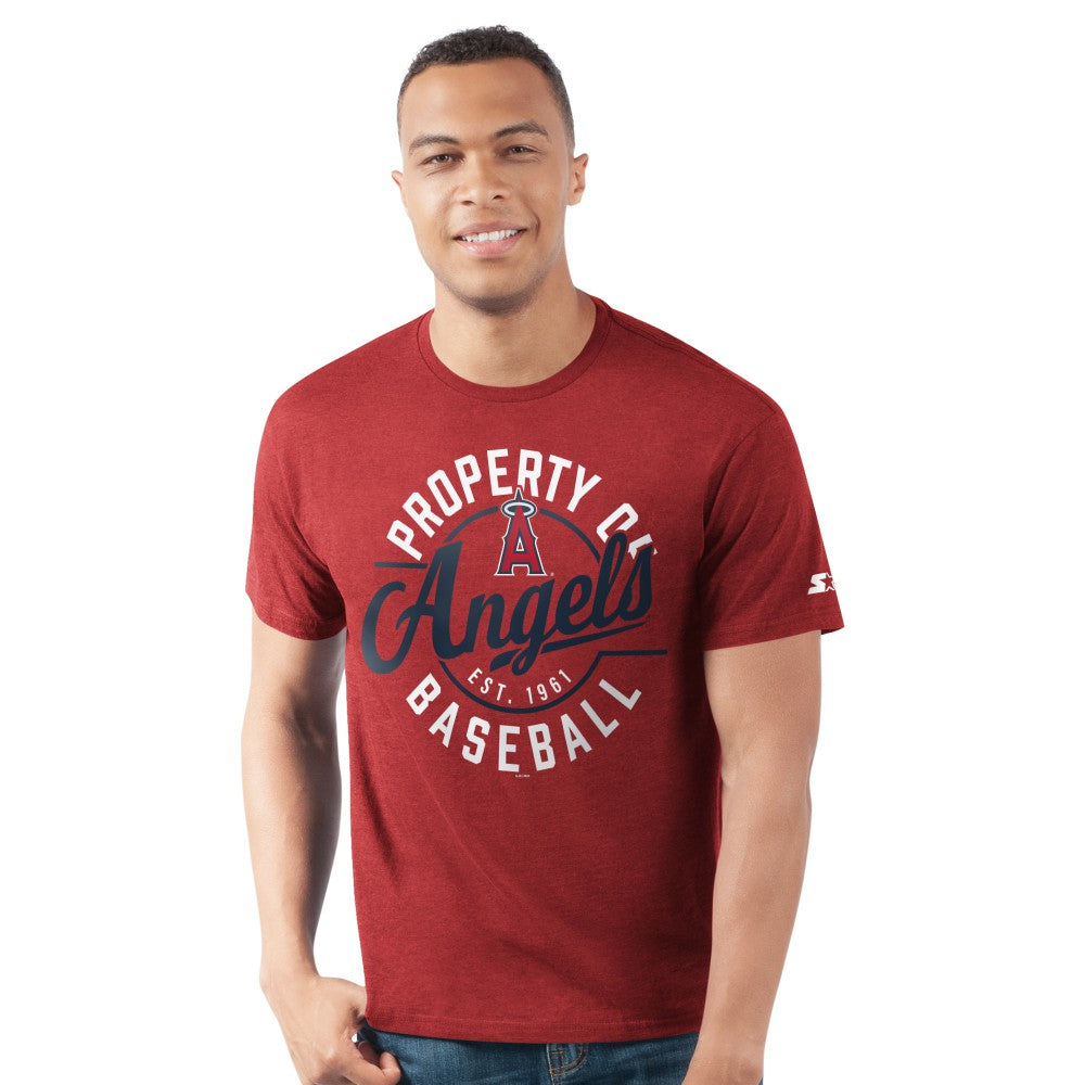 Los Angeles Angels Starter Prime Time Property Of T-Shirt - Red