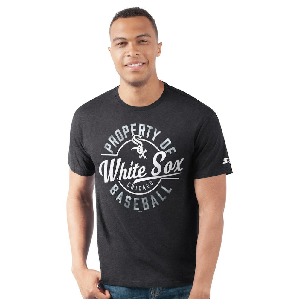 Chicago White Sox Starter Prime Time Property Of T-Shirt - Black