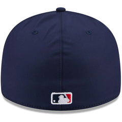 Atlanta Braves x GORE-TEX 59FIFTY Fitted Hat - Navy | New Era