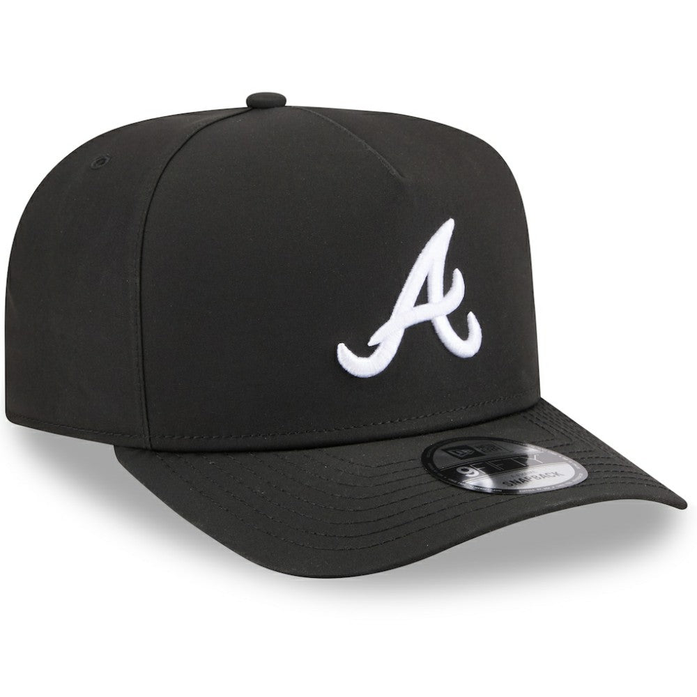 Atlanta Braves x GORE-TEX A-Frame 9FIFTY Adjustable Hat - Black | New Era