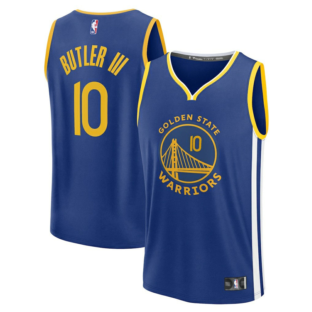Jimmy Butler III Golden State Warriors Youth Fast Break Replica Player Jersey  sale - Icon Editi- Royal | Fanatics online