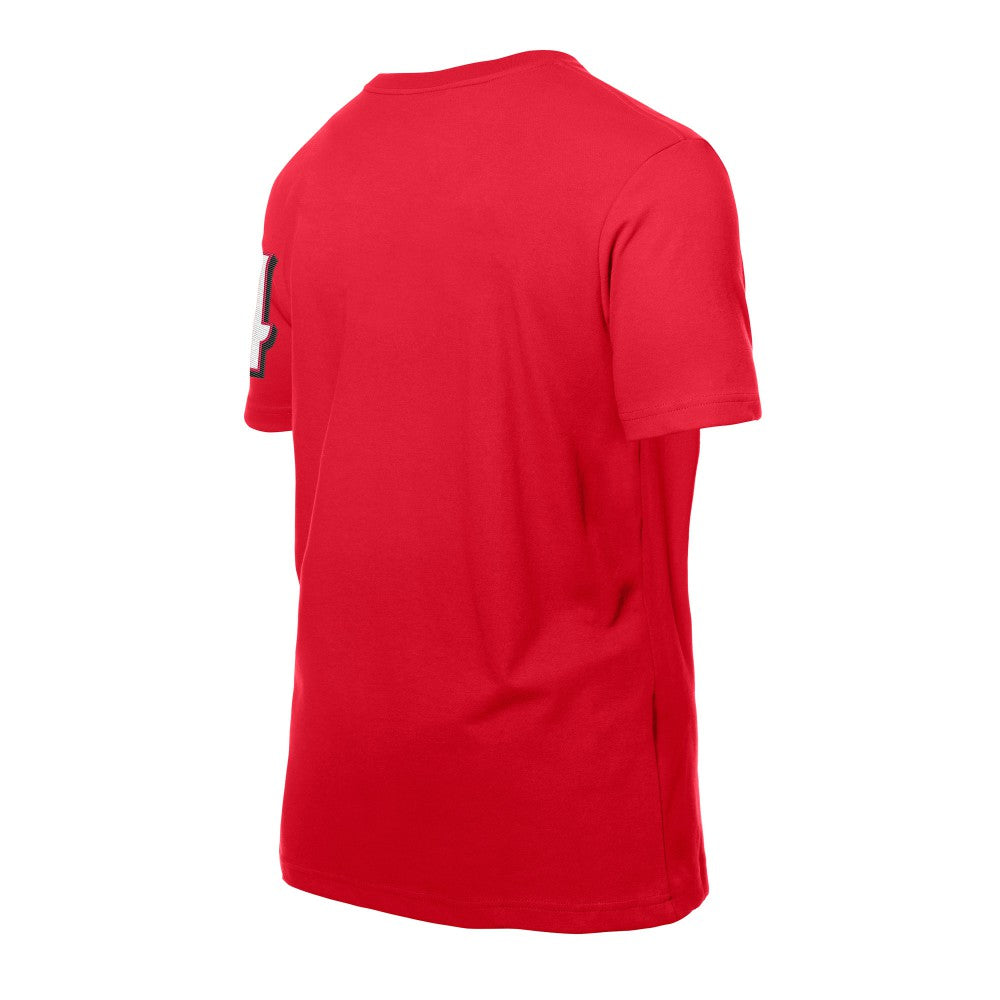 Elly De La Cruz Cincinnati Reds Design Lab Name & Number T-Shirt - Red | New Era