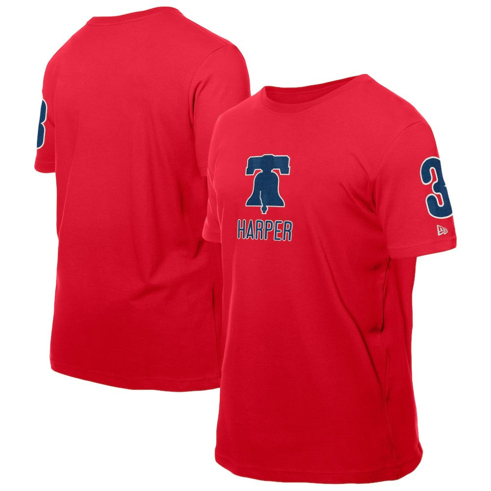 Bryce Harper Philadelphia Phillies Design Lab Name & Number T-Shirt - Red | New Era