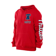 Bryce Harper Philadelphia Phillies Design Lab Pullover Hoodie - Red | New Era
