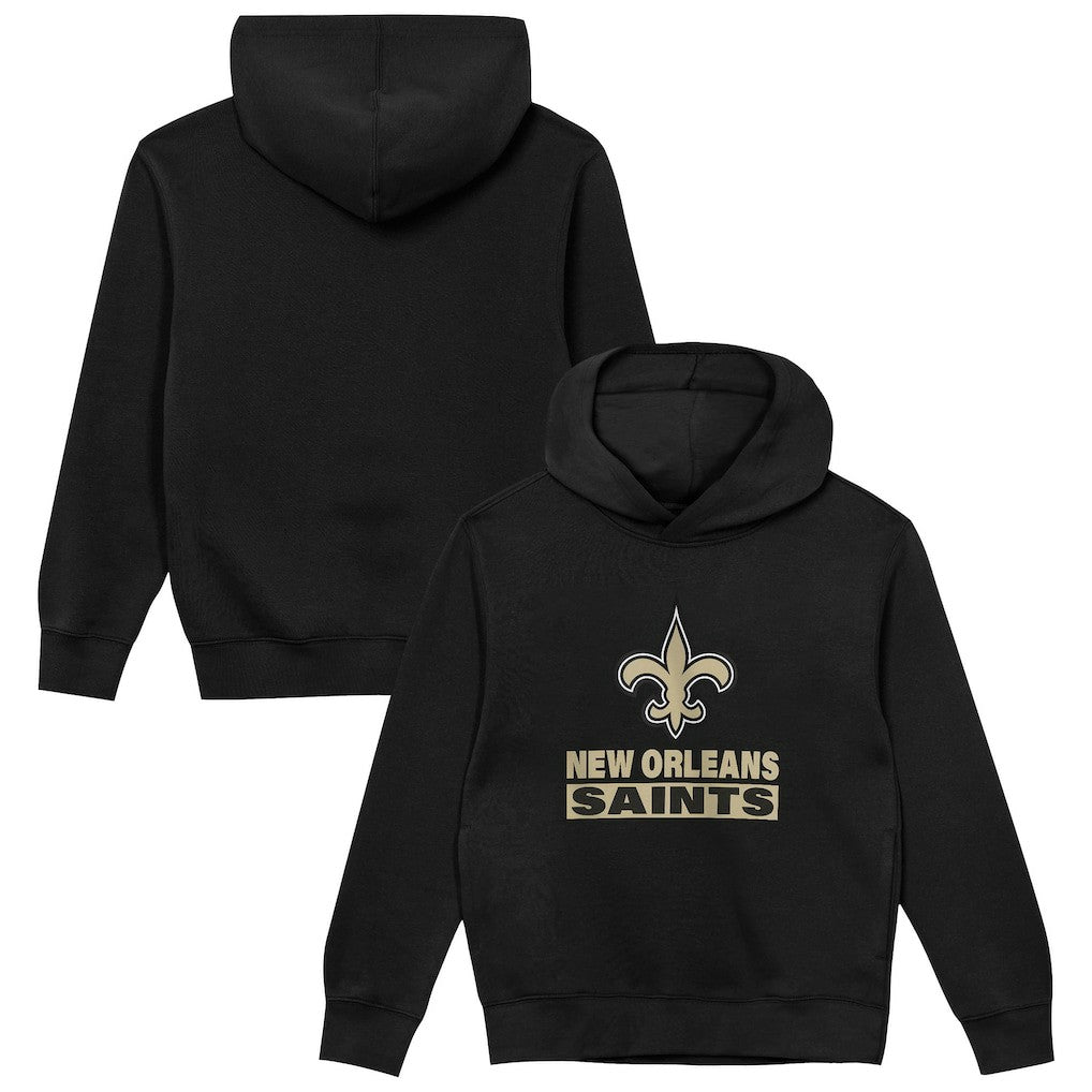 New Orleans Saints Outerstuff Preschool Back to Basics Hoodie - Black for sale