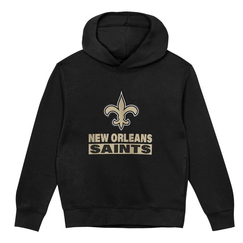 New Orleans Saints Outerstuff Preschool Back to Basics Hoodie - Black for sale