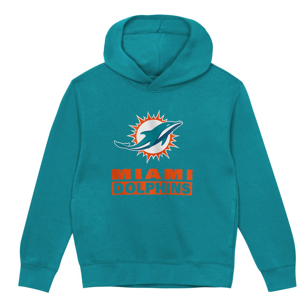Miami Dolphins Outerstuff Preschool Back to Basics Hoodie - Aqua online