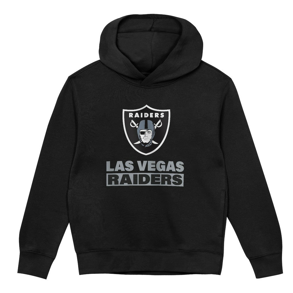 Las Vegas Raiders Outerstuff Preschool Back to Basics Hoodie - Black sale