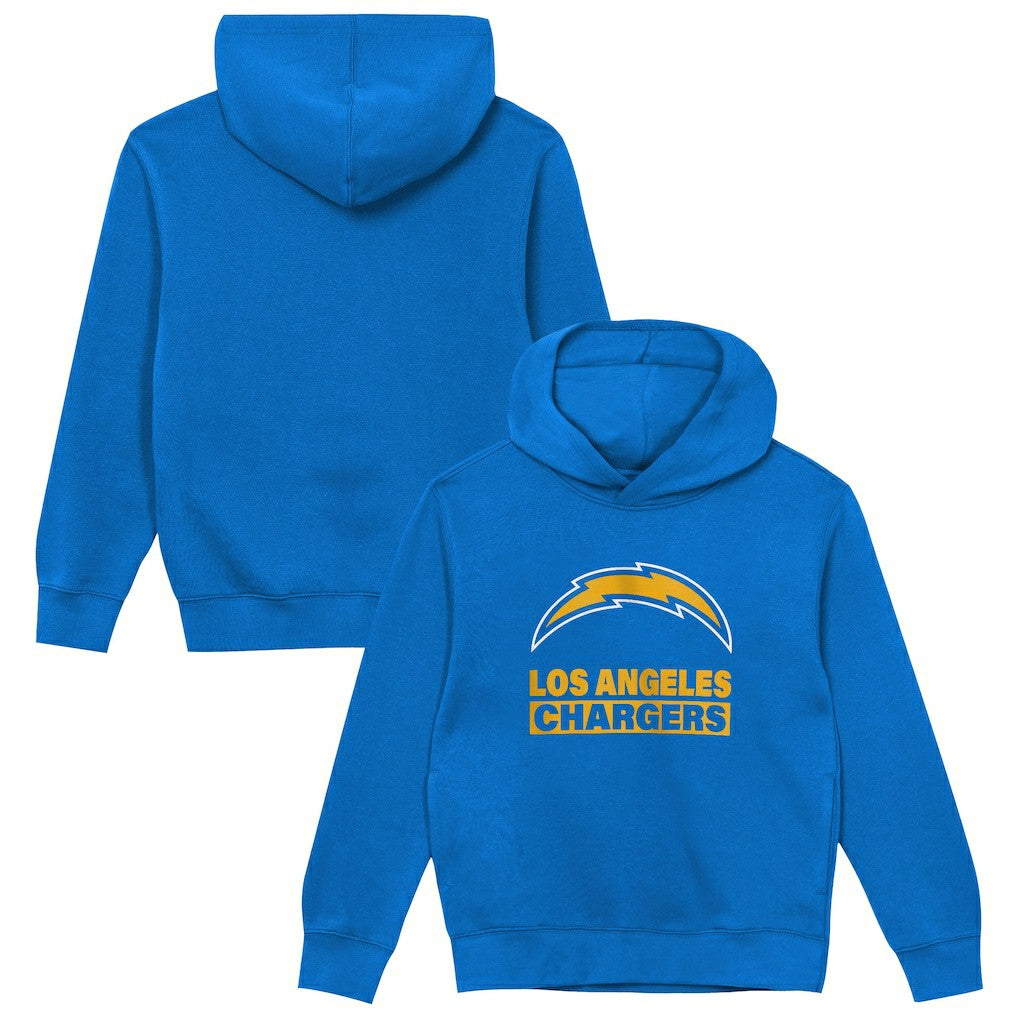 Los Angeles Chargers Outerstuff Preschool Back to Basics Hoodie - Powder Blue discount