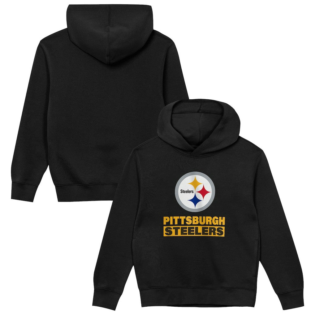 Pittsburgh Steelers Outerstuff Preschool Back to Basics Hoodie - Black for sale