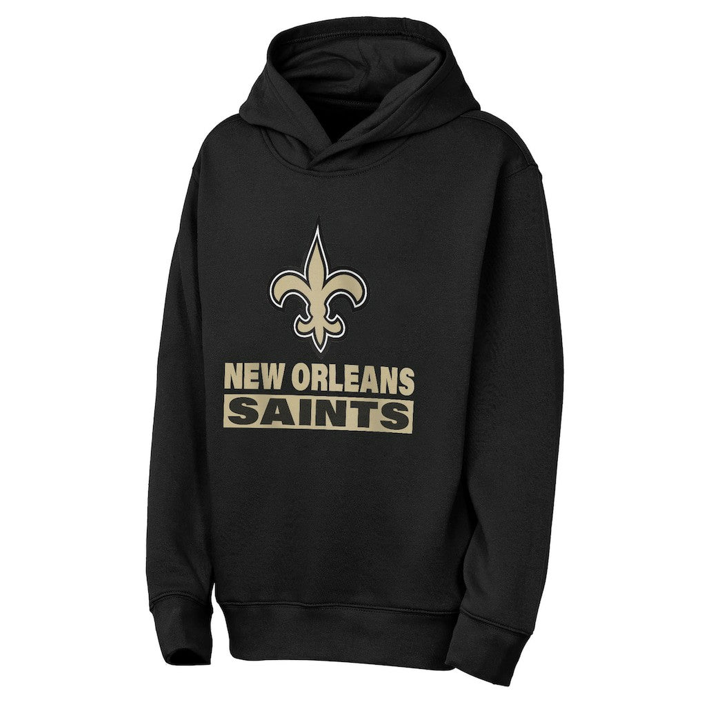 New Orleans Saints Outerstuff Youth Back to Basics Hoodie - Black online