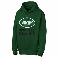 New York Jets Outerstuff Youth Back to Basics Hoodie - Green discount