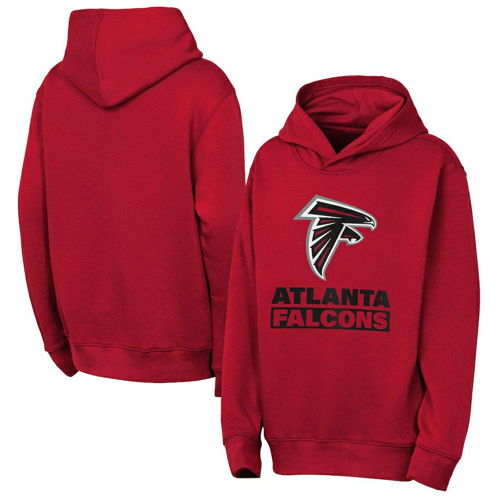 Atlanta Falcons Outerstuff Youth Back to Basics Hoodie - Red cheap