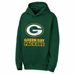 Green Bay Packers Outerstuff Youth Back to Basics Hoodie - Green sale