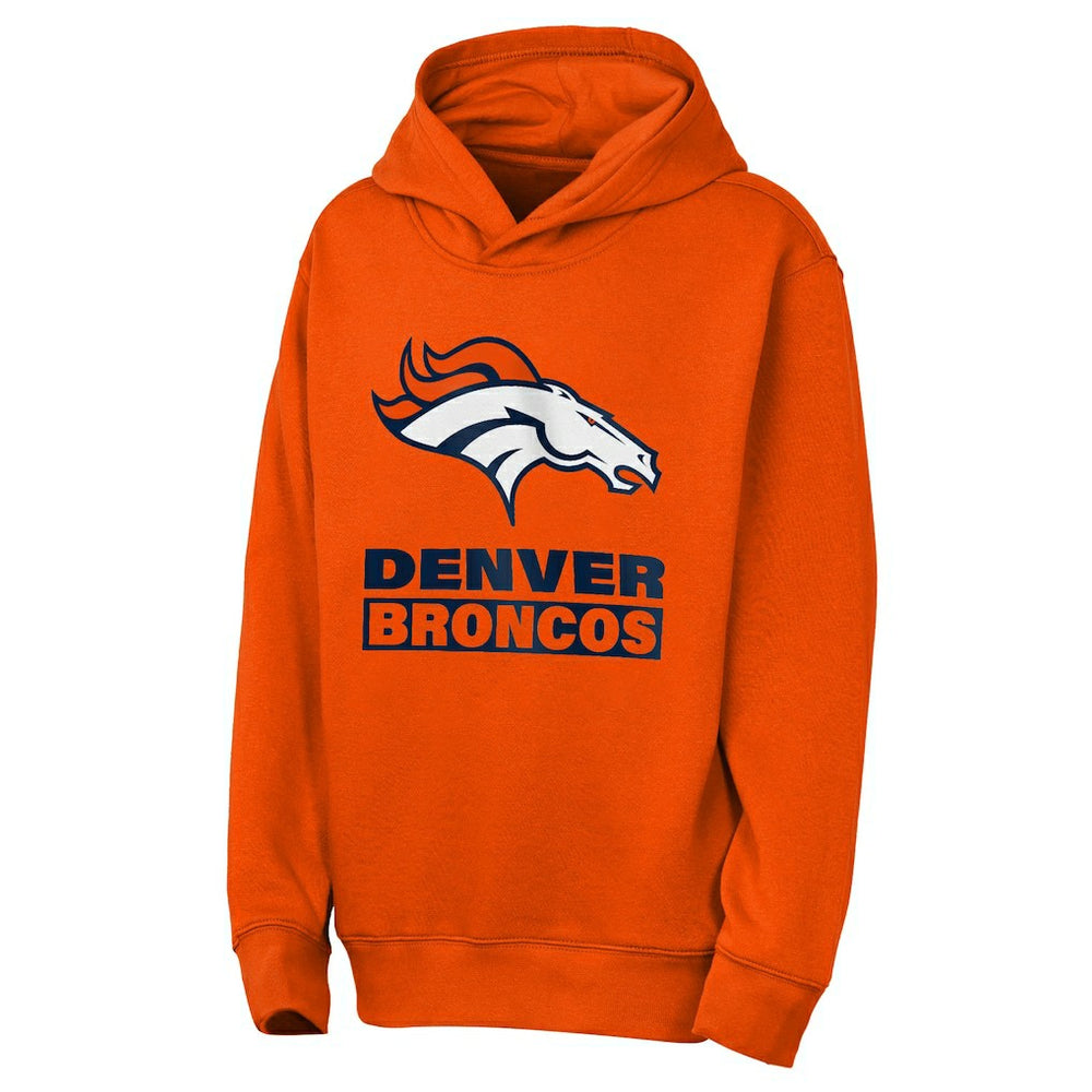 Denver Broncos Outerstuff Youth Back to Basics Hoodie - Orange outlet