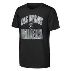 Las Vegas Raiders Outerstuff Youth Never Quit 2-Pack T-Shirt Set - Black sale