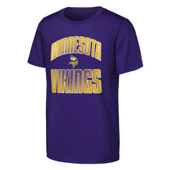 Minnesota Vikings Outerstuff Youth Never Quit 2-Pack T-Shirt Set - Purple online