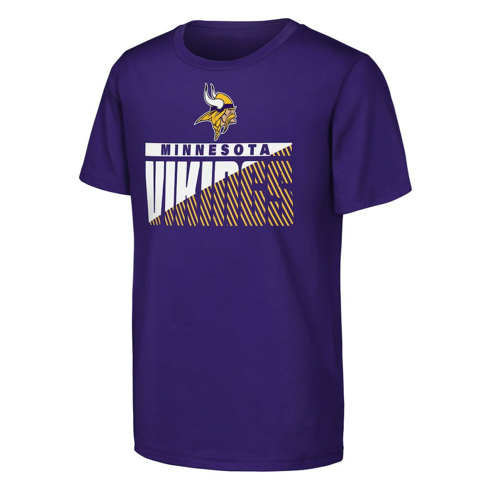 Minnesota Vikings Outerstuff Youth Never Quit 2-Pack T-Shirt Set - Purple online