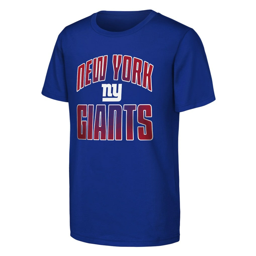 New York Giants Outerstuff Youth Never Quit 2-Pack T-Shirt Set - Royal on sale