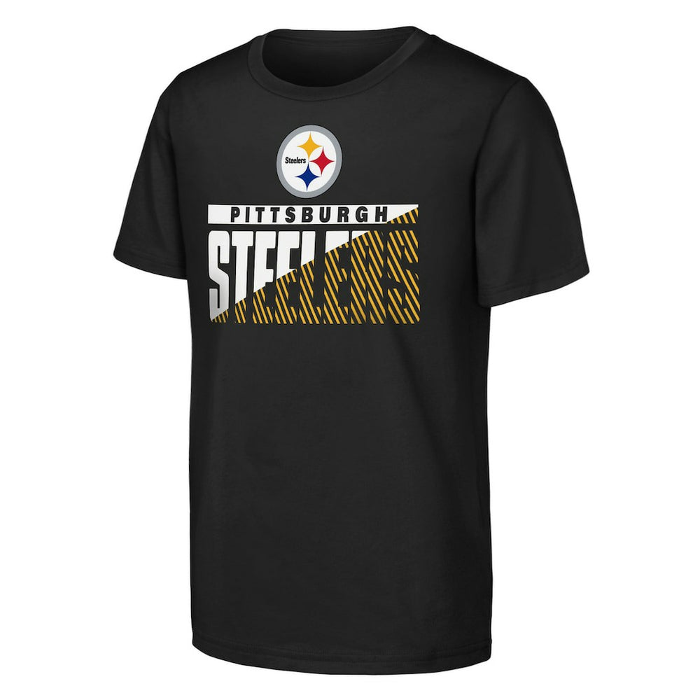 Pittsburgh Steelers Outerstuff Youth Never Quit 2-Pack T-Shirt Set - Black online