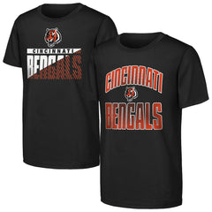 Cincinnati Bengals Outerstuff Youth Never Quit 2-Pack T-Shirt Set - Black cheap