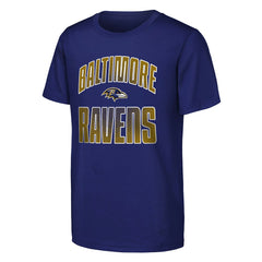 Baltimore Ravens Outerstuff Youth Never Quit 2-Pack T-Shirt Set - Purple cheap