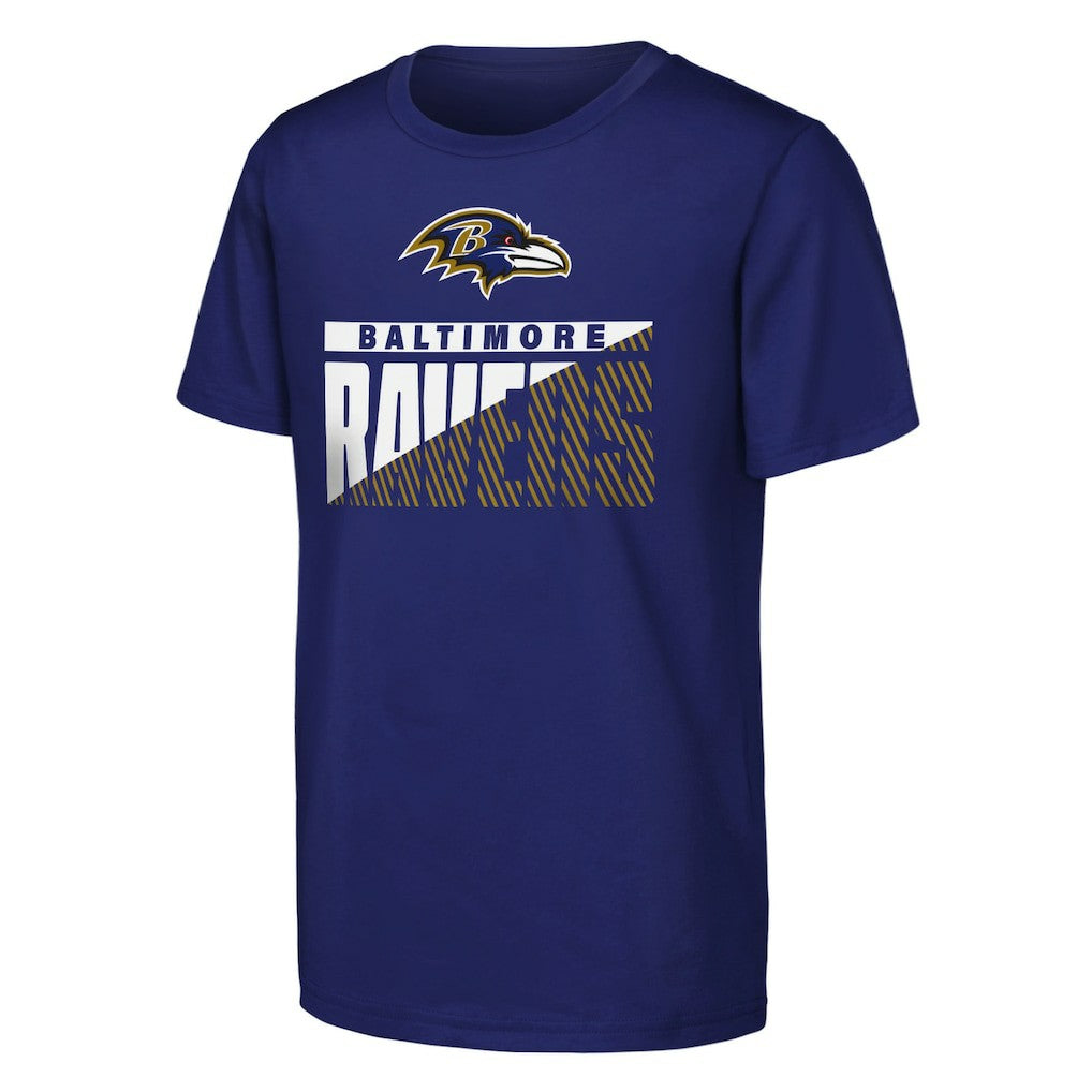 Baltimore Ravens Outerstuff Youth Never Quit 2-Pack T-Shirt Set - Purple cheap