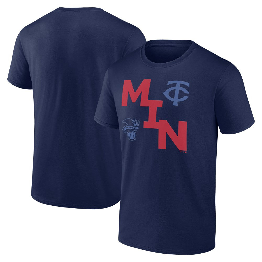 Minnesota Twins Record Shattered T-Shirt - Navy