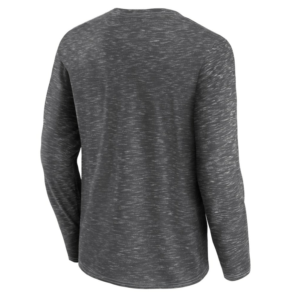 Los Angeles Kings Fanatics Logo Long Sleeve T-Shirt Charcoal