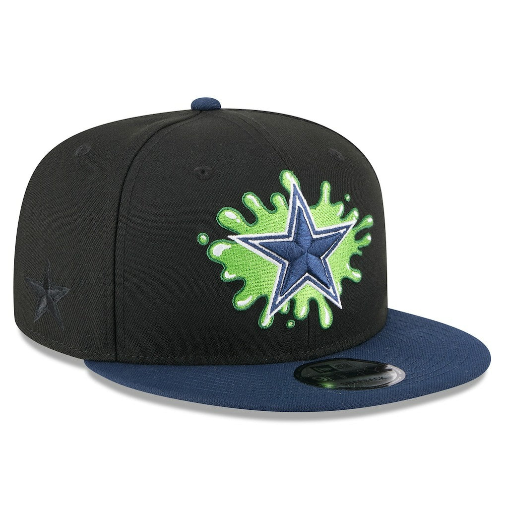 Dallas Cowboys New Era Nickelodeon Slime 9FIFTY Snapback Hat - Black/Navy online