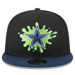 Dallas Cowboys New Era Nickelodeon Slime 9FIFTY Snapback Hat - Black/Navy online