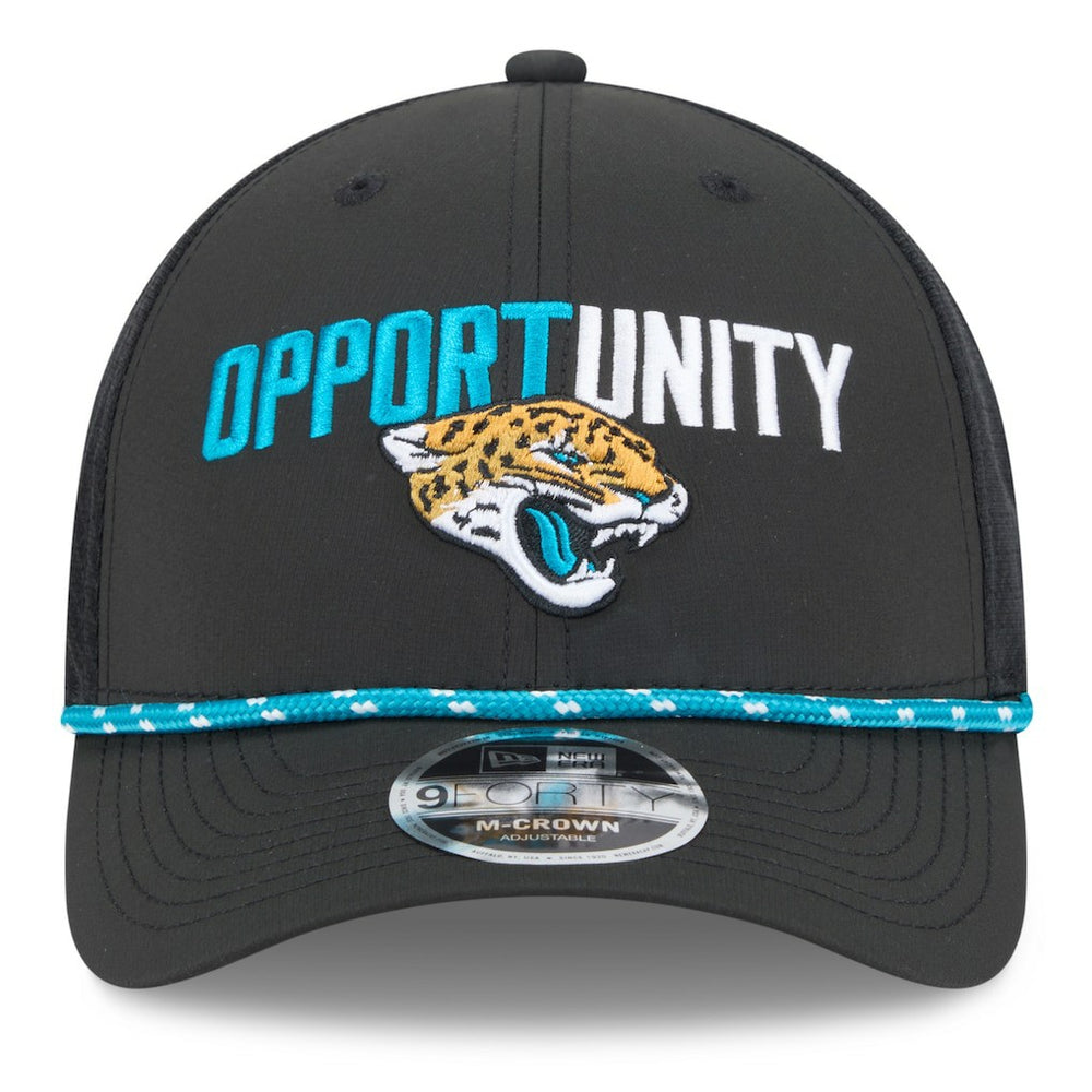 Jacksonville Jaguars New Era 2025 Inspire Change 9FORTY M-Crown Adjustable Hat - Black outlet