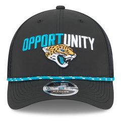 Jacksonville Jaguars New Era 2025 Inspire Change 9FORTY M-Crown Adjustable Hat - Black outlet