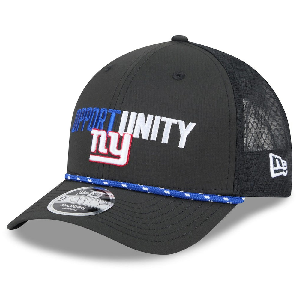 New York Giants New Era 2025 Inspire Change 9FORTY M-Crown Adjustable Hat - Black online