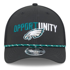 Philadelphia Eagles New Era 2025 Inspire Change 9FORTY M-Crown Adjustable Hat - Black online