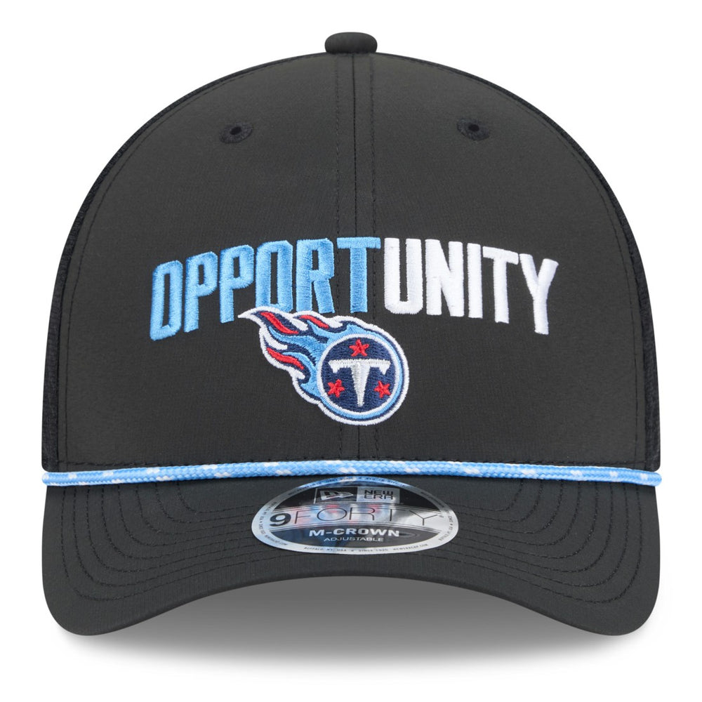 Tennessee Titans New Era 2025 Inspire Change 9FORTY M-Crown Adjustable Hat - Black online